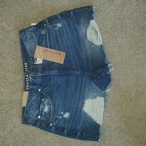 Boyfriend Denim Shorts